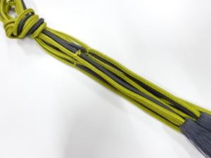 正絹　撚り房　手組帯締め